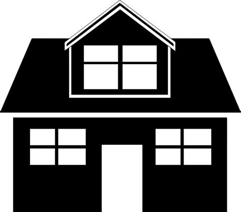 Black Home House · Free vector graphic on Pixabay
