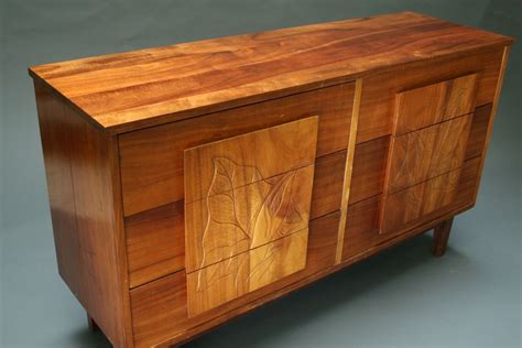 Beautiful Solid Koa Wood Hawaiian Dresser Set