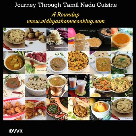 Journey Through Tamil Nadu Cuisine | The A-Z Recipes - A Round Up