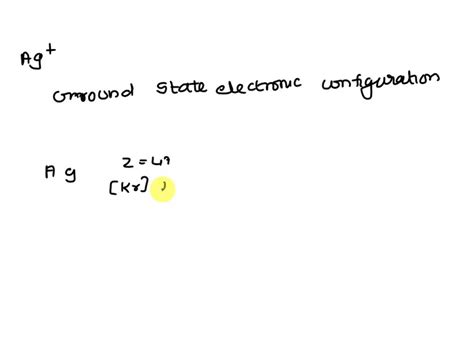 SOLVED: Write the ground state electron configuration and the orbital box diagram (only showing ...