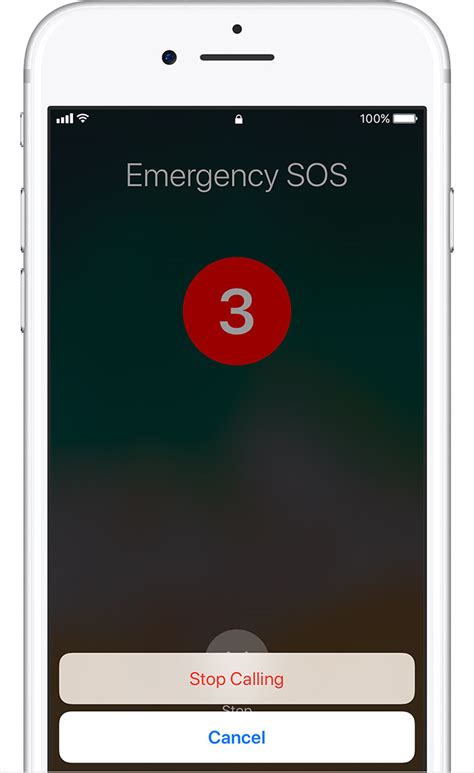 Use Emergency SOS on your iPhone - FBRI