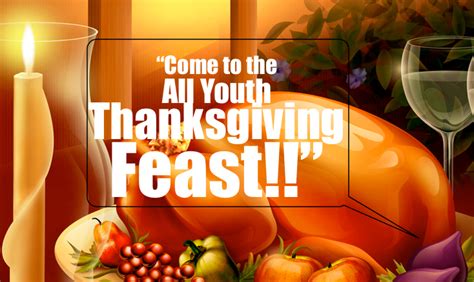 EFCC Student Ministries: Event: All Youth - Thanksgiving Feast