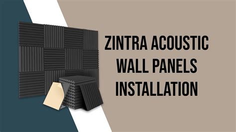 Zintra Acoustic Panels Installation - Acoustic Offers