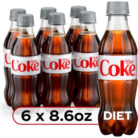 Diet Coke® Soda Bottles, 6 pk / 8.55 fl oz - Kroger