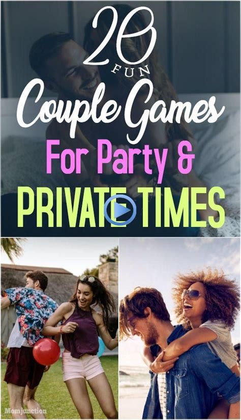 20 jeux de couple amusants pour les fêtes et les moments privés #jeumariage | Fun couple games ...