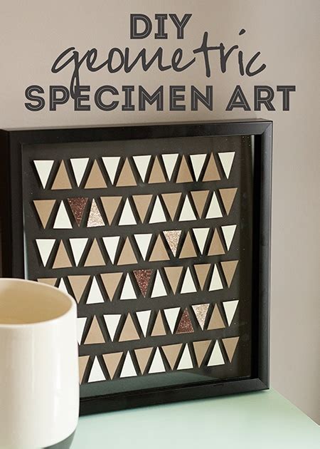 DIY Geometric Wall Art (she: Anne)