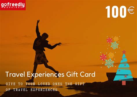 Travel Experiences Gift Card from Gofreedly.com