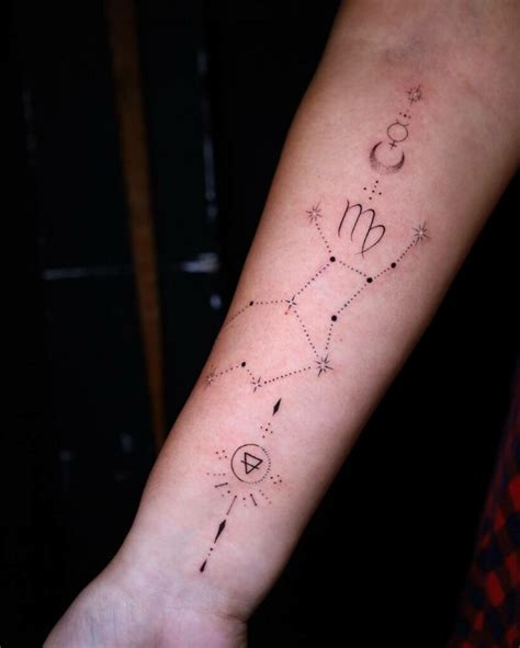 11+ Virgo Constellation Tattoo Ideas You Have To See To Believe!