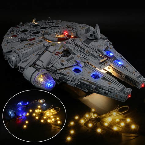 Led light lighting kit only for lego 75192 star war falcon millenniuml bricks Sale - Banggood ...