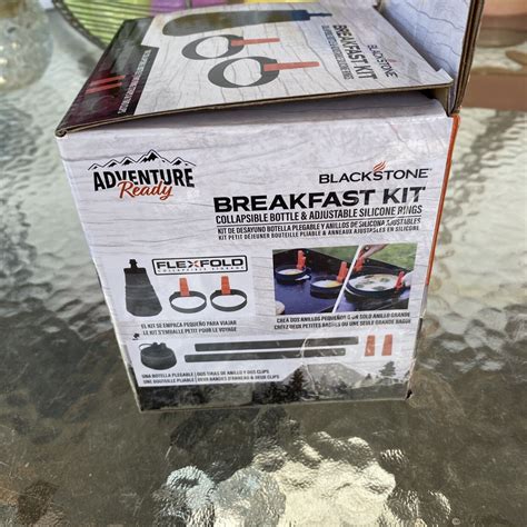 New Blackstone breakfast kit flexfold camping grill giddle | eBay