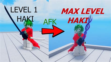 How to AFK level up your haki to max haki in Grand Piece Online/GPO - YouTube