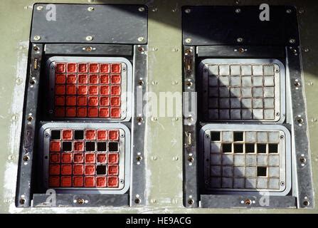 Chaff and flare dispensers on a U.S. Army UH-60L Blackhawk Stock Photo, Royalty Free Image ...