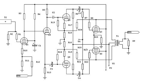 100 W valve audio amplifier - Amplifier Circuit Design