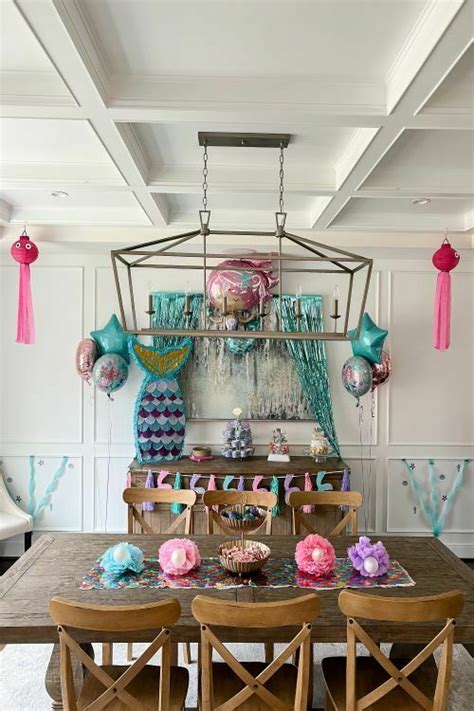 Easy & Affordable DIY Mermaid Party Decorations - Clipper City House