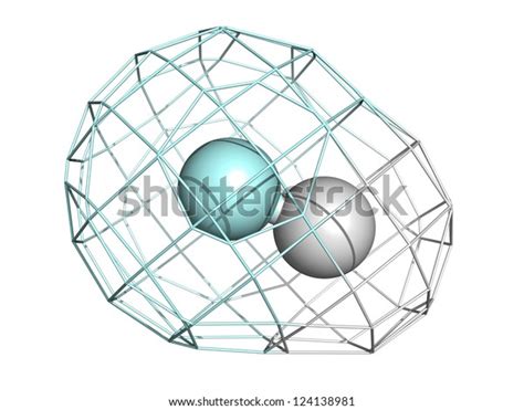 Hydrogen Fluoride Hf Molecule Chemical Structure Stock Illustration ...