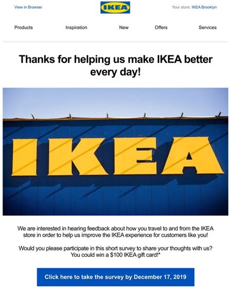 IKEA: Be part of IKEA Research and you could win a $100 IKEA gift card! | Milled