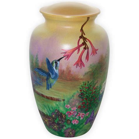 Hand Painted Urns | Hand Painted Burial Urns | Une Belle Vie Une Belle Vie Memorial Urns