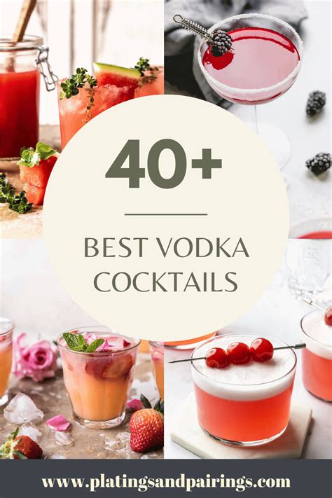 Vodka Cocktail Recipes Archives - Platings + Pairings