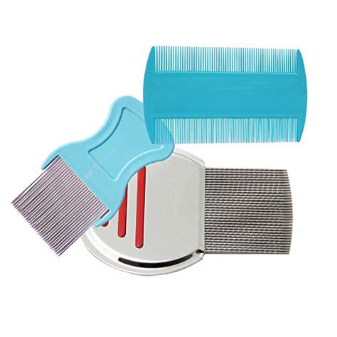 3 Pcs Dandruff Comb and Fine Tooth Comb - licecomb