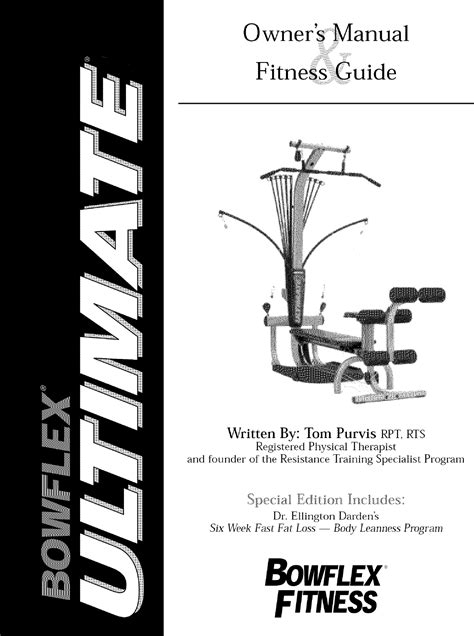 BOWFLEX Weight System Manual L0520847