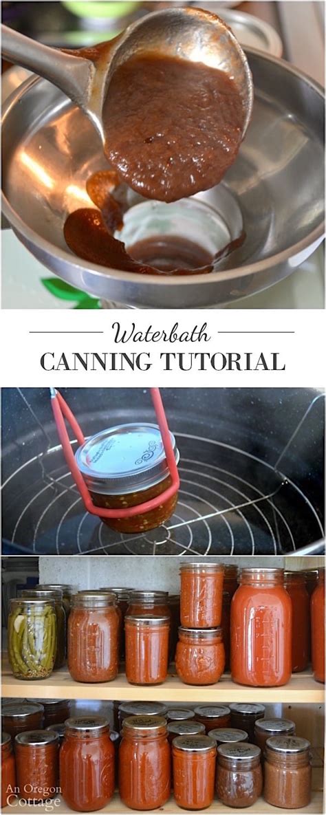 Boiling Water Canning Step-By-Step Tutorial (Water-Bath Canning) - An ...