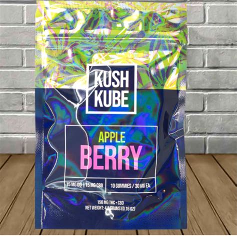 Kush Kube Delta 9 THC Gummies 300mg - Great CBD Shop