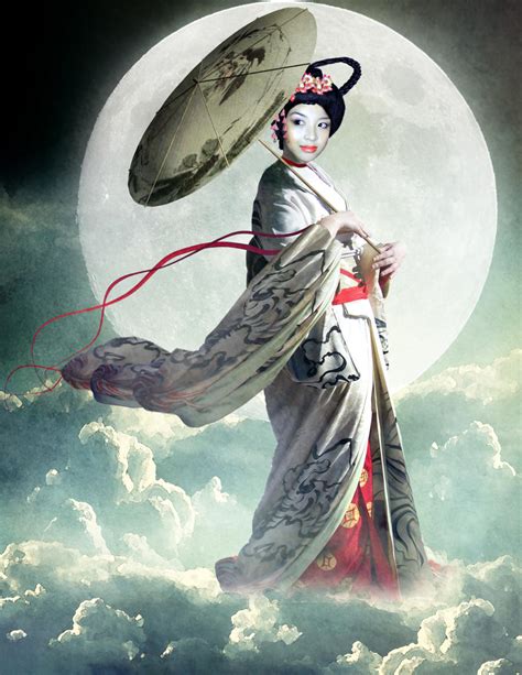 Chang'e, Goddess of the Moon by violscraper on DeviantArt