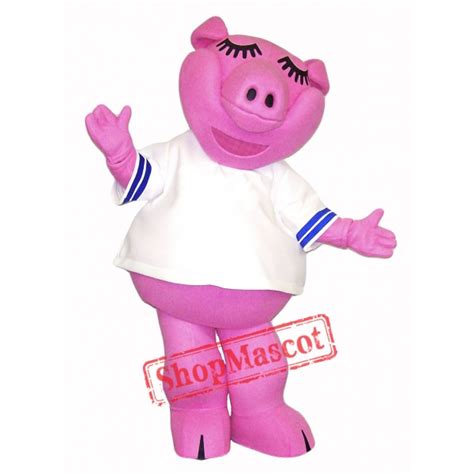 High Quality Pink Pig Mascot Costume | Mascot costumes, Mascot, Costumes