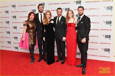 Amy Adams & Tom Ford's 'Nocturnal Animals' Cast Premiere Film in London!: Photo 3785925 | Aaron ...