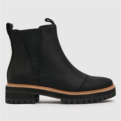 TOMS Black Dakota Boots - ShoeFreak