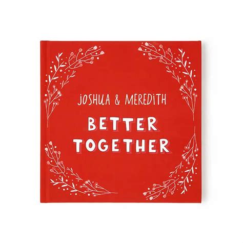 Better Together Personalized Book of Love | Romantic Stories, Personalized Book | Uncommon Goods