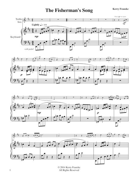 The Fisherman's Song Sheet Music | Kerry Franzke | Performance Ensemble