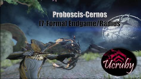 Warframe Proboscis cernos build - YouTube