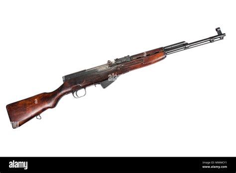 Soviet semi-automatic carbine SKS Stock Photo - Alamy