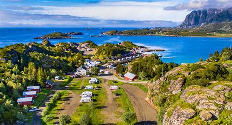 Campingplatz-Tipp auf den Lofoten: Sandvika Fjordcamping - Caravaning