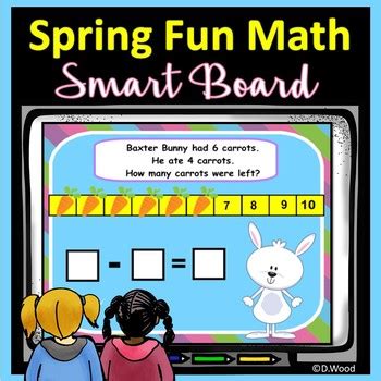 SMART Board Activities | SMART Board Spring Activities by Debbie Wood