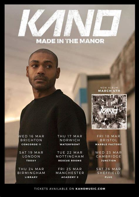 Kano Announces the UK “Made in the Manor Tour” – Digital Tour Bus