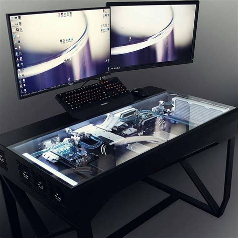 From @rog_na - #ModMondays Fantastic desk build by Alex Coman featured on NVIDI... - #Alex ...