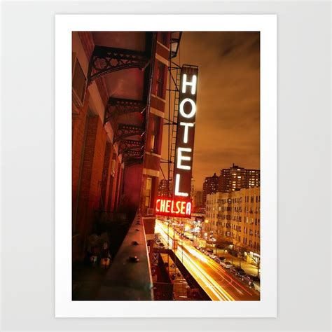 Chelsea Hotel Art Print by Architectphoto | Society6