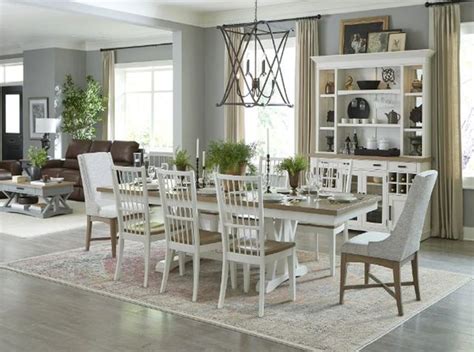 Parker House® Americana Modern Dining Cotton and Weathered Natural ...