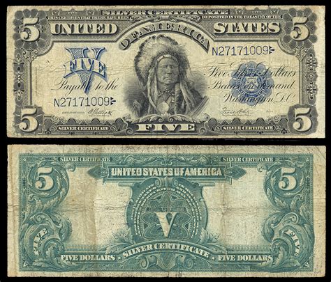 USA large size currency