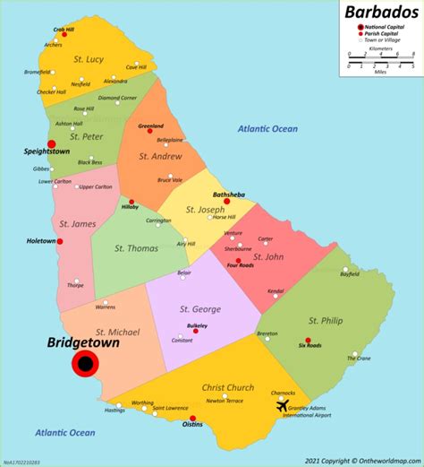 Barbados Maps | Detailed Maps of Barbados Island