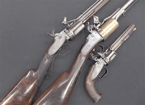 Collier Flintlock Revolvers (Video) – Forgotten Weapons