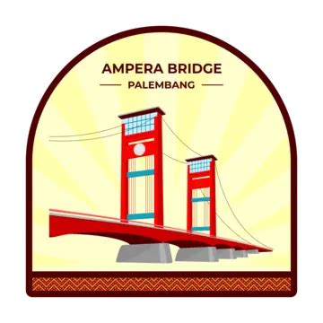 Ampera Bridge At Night PNG, Vector, PSD, and Clipart With Transparent Background for Free ...