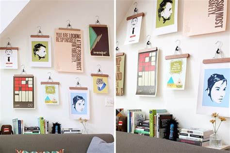 Save a Wall, Hang a Poster: 16 Ideas for Alternative Art Display ...