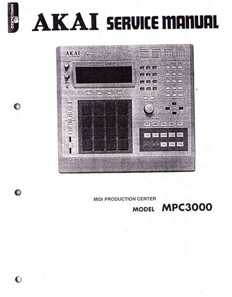 AKAI MPC3000 SERVICE MANUAL Pdf Download | ManualsLib