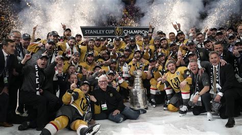 Vegas Golden Knights win Stanley Cup thanks to depth and consistency | AP News