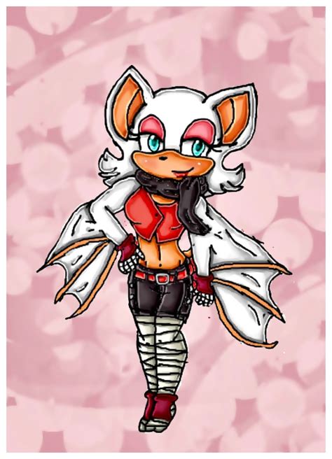 Rouge Sonic Boom style by ninpeachlover on DeviantArt