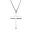 Sterling Silver Polished Cross Necklace – Biker Jeweler