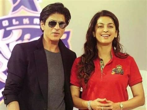 Juhi Chawla shares a fun party memory of Shah Rukh Khan | Filmfare.com